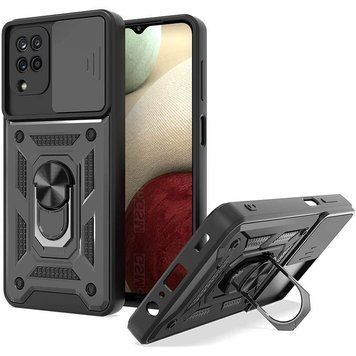 Ударостійкий чохол Camshield Serge Ring для Samsung Galaxy M53 5G Black 777-04580 фото