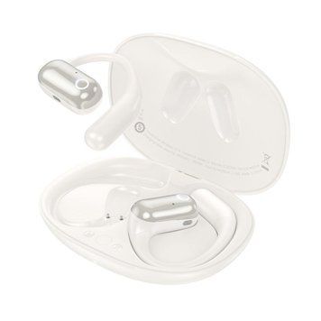 Бездротові навушники HOCO EA6 Melody open true wireless BT headset Milky White 656-03853 фото