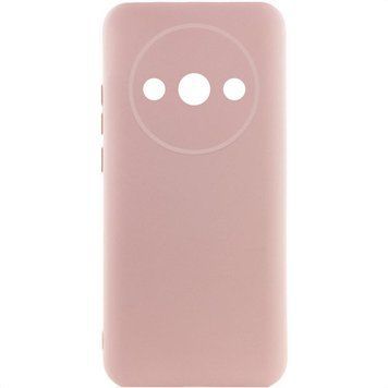 Чохол TPU GETMAN Liquid Silk Full Camera для Xiaomi Redmi A3 Рожевий / Pink Sand ILSO-00000075781-8 фото