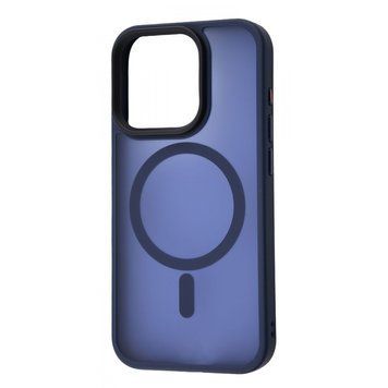 Чехол WAVE Matte Insane Case with Magnetic Ring для iPhone 15 Plus Midnight blue 656-07852 фото