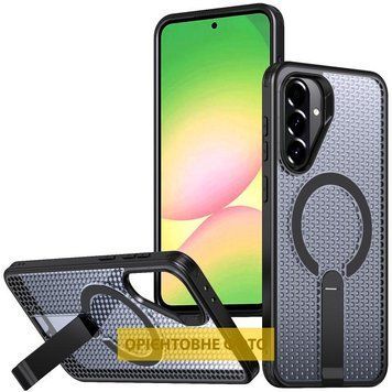Чехол TPU Breeze with MagSafe stand для Xiaomi Redmi 14C / Poco C75 Black 777-08693 фото