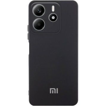 Чехол Silicone Cover Lakshmi Full Camera для Xiaomi Redmi Note 14 4G (Int. version) Черный 555-02162 фото