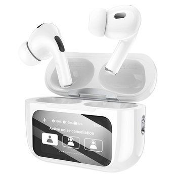 Беспроводные наушники HOCO EW72 Soar true wireless ANC Noise Reduction touch screen BT headset White 656-01640 фото