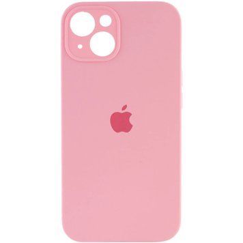 Чохол Silicone Case Full Size with Frame для iPhone 15 Plus Light Pink 208-05045 фото