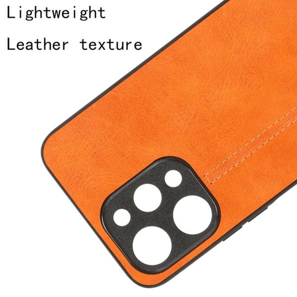 Чехол Cosmiс Leather Case для Xiaomi Redmi 12 Orange 666-00402 фото