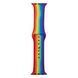 Ремінець для Apple Watch Band Silicone One-Piece Size-S 38/40/41 mm Rainbow 212-02003 фото