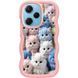 Чохол TPU Cloudy Pictures для Xiaomi Poco X5 Pro 5G / Note 12 Pro 5G Kittens 555-01223 фото