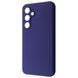 Чохол WAVE Full Silicone Cover для Samsung Galaxy S24 FE Midnight blue 656-07201 фото 1