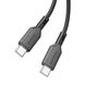 Кабель Borofone BX70 USB Typе-C to USB Typе-C 1m 60W Черный 209-00098 фото 1