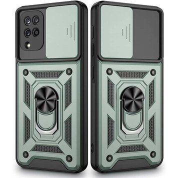 Ударостійкий чохол Camshield Serge Ring для Samsung Galaxy M33 5G Green 777-04581 фото