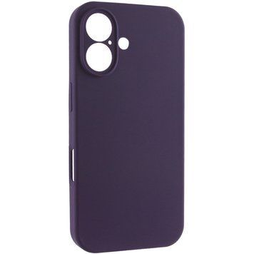 Силіконовий чохол Silk Full Camera Protective для Apple iPhone 16 (6.1") Elderberry 777-09613 фото