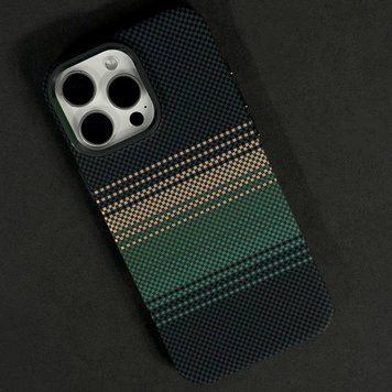 Чохол Elite Carbon Matte BOX Magnetic для iPhone 16 Pro Max Pixel Blue 208-06346 фото