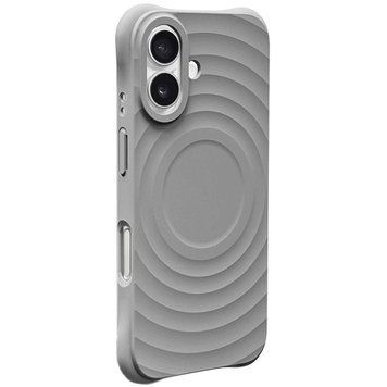Чохол TPU Orbit with MagSafe для iPhone 16 Dark Grey 214-03244 фото