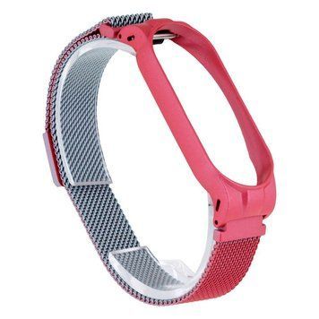 Ремешок для Xiaomi Mi Band 5 Milanese Loop Gradient Pink Blue 212-02509 фото