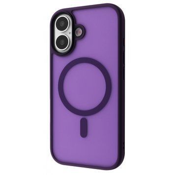 Чехол WAVE Matte Insane Case with Magnetic Ring для iPhone 17 Deep purple 656-07908 фото