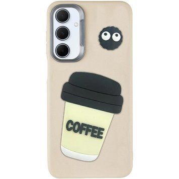 Чохол TPU Leather Toys для Xiaomi Redmi Note 13 Pro 4G / Poco M6 Pro 4G Coffee / Sand 555-00871 фото
