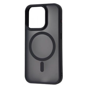 Чехол WAVE Matte Insane Case with Magnetic Ring для iPhone 15 Pro Black 656-07858 фото