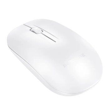 Маніпулятор миша BOROFONE BG14 Planet 2.4G business wireless mouse White 6941991113383 фото