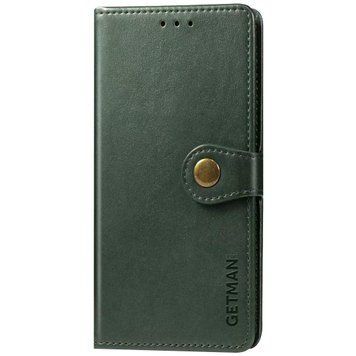 Шкіряний чохол-книжка GETMAN Gallant (PU) для Xiaomi Redmi 9A Green 777-06545 фото