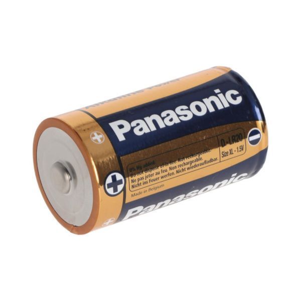 Батарейка Panasonic LR20 D Alkaline (2шт) 5410853039211 фото