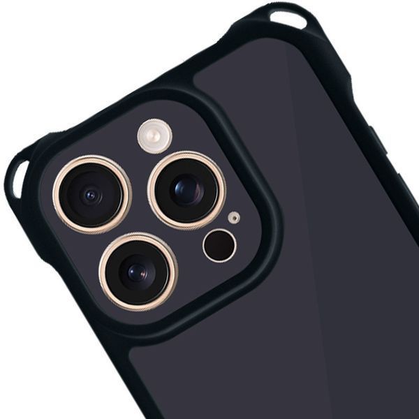 Чохол з шнурком TPU CrossBody with straps для iPhone 16 (6.1") Black 555-00448 фото