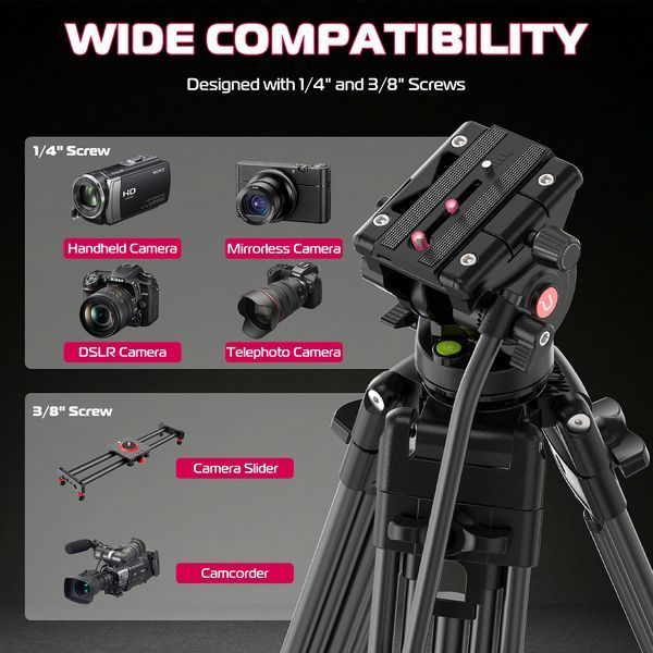 Штатив Ulanzi MT-81 Tripod (80-155cm) Black T080GBB1 фото