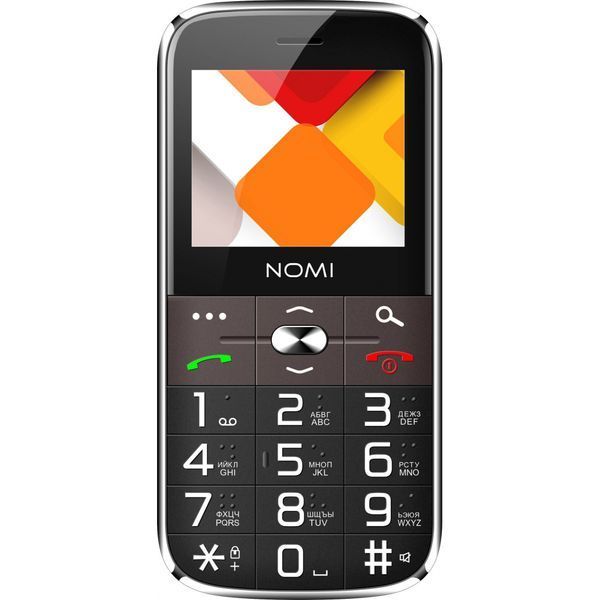 Мобільний телефон Nomi i220 Black i220 Black фото