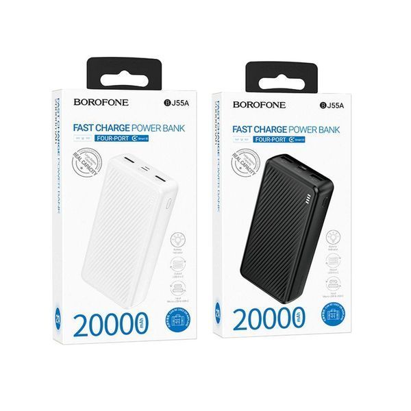 Power Bank Borofone BJ55A Graceful 20000 mAh Черный 656-01425 фото