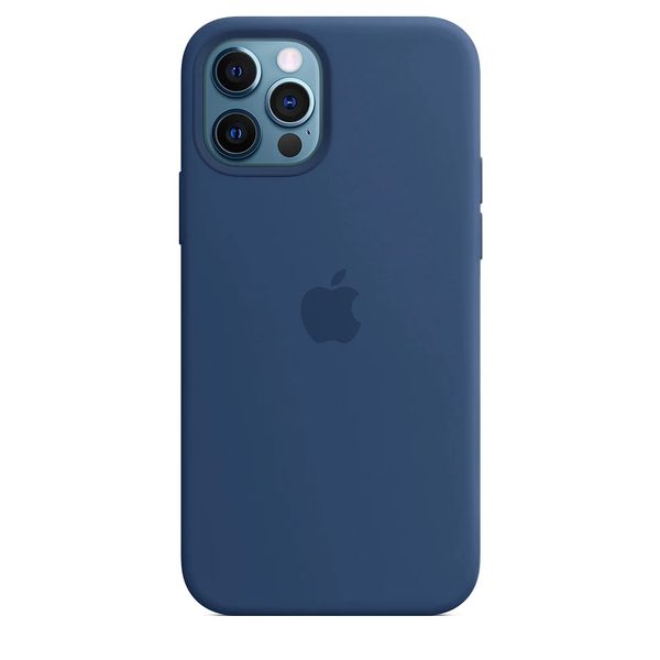 Силіконовий чохол для iPhone 12/12 Pro Navy Blue 208-00392 фото