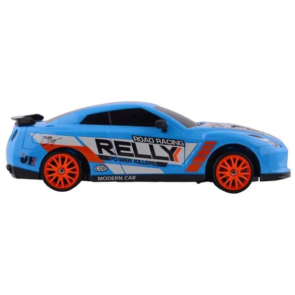 Машинка для дрифта на радиоуправлении Rally Series Nissan GT-R 4WD Blue 777-00045 фото