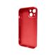 Чохол для смартфона AG Glass Matt Frame Color для iPhone 15 Coke Red 666-00633 фото 2