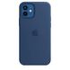 Силиконовый чехол для iPhone 12/12 Pro Navy Blue 208-00392 фото 1