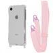 Чехол WAVE Clear Case With Strap для Iphone Xr Pink Sand 208-05312 фото