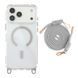 Чохол TPU+PC LanyardCase with MagSafe для iPhone 17 Pro Titanium grey 2020000499879 фото