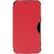 Кожаный чехол-книжка GETMAN Razor (PU) для Xiaomi Redmi 13C / Poco C65 Red 777-07694 фото