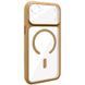 Чехол TPU+PC GETMAN Moon Clear with MagSafe для Apple iPhone 11 (6.1") Brown 656-08326 фото