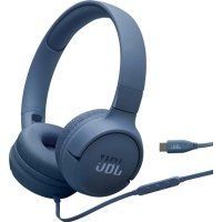 Навушники JBL Tune 520C USB-C Blue (JBLT520CBLU) JBLT520CBLU фото