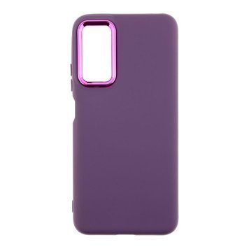 Чохол Silicone Cover Metal frame для Samsung Galaxy A14 4G (A145) / A14 5G (A146) Elderberry 208-03421 фото
