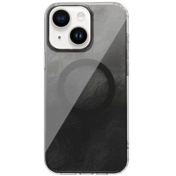 Чехол TPU Shiny Mountain (MagFit) для Apple iPhone 14 / 13 (6.1") Black 555-02908 фото
