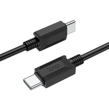 Кабель Hoco X73 Type-C to Type-C 1m 60W Черный 209-00099 фото