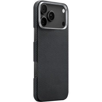 Чохол PC Carbon Protection Slim with MagSafe для Apple iPhone 17 Pro Max (6.9") Black 214-04764 фото