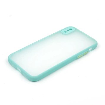 Силиконовый чехол с закрытой камерой Avenger Totu для iPhone X/Xs Light Blue 208-00628 фото