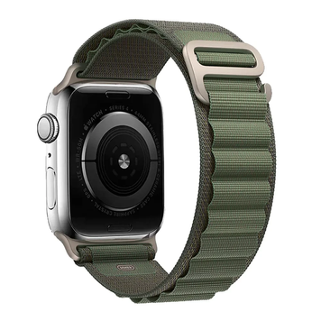 Тканинний ремінець Alpine Loop для Apple Watch 42/44/45/49 mm Green 212-00530 фото