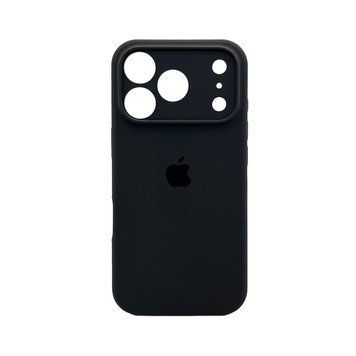 Силиконовый чехол с закрытой камерой для iPhone 17 Pro Darl Grey 666-04242 фото