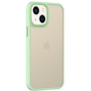 TPU+PC чохол Metal Buttons для Apple iPhone 13 (6.1") Салатовий 777-08316 фото