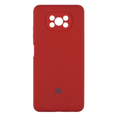 Чохол Full Case HQ with frame для Xiaomi Poco X3/X3 Pro Red 777-00795 фото