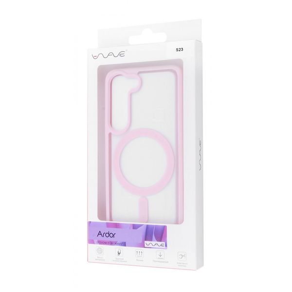 Чохол WAVE Ardor Case with MagSafe Samsung Galaxy S23 Pink Sand 777-00556 фото