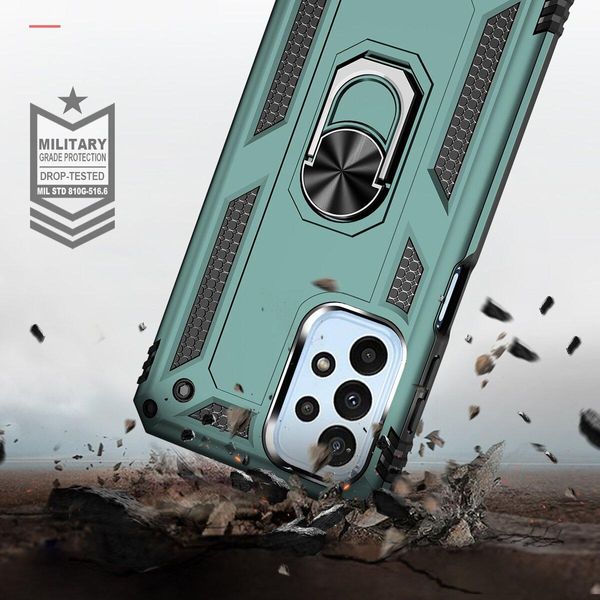 Чехол Cosmic Robot Ring для Samsung Galaxy A23 4G Army Green 666-00062 фото