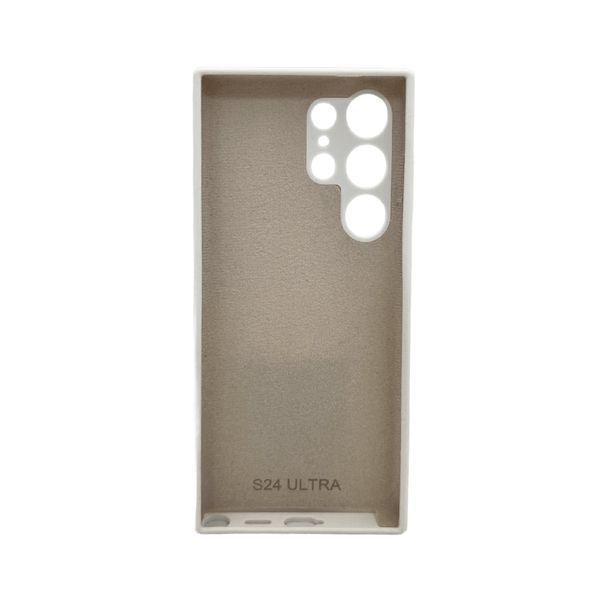 Чохол для смартфона Cosmic Silicone Case для Samsung Galaxy S24 Ultra White 666-05175 фото