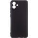 Чехол TPU GETMAN Liquid Silk Full Camera для Samsung Galaxy A04e Черный / Black ILSO-00000075772-15 фото 1